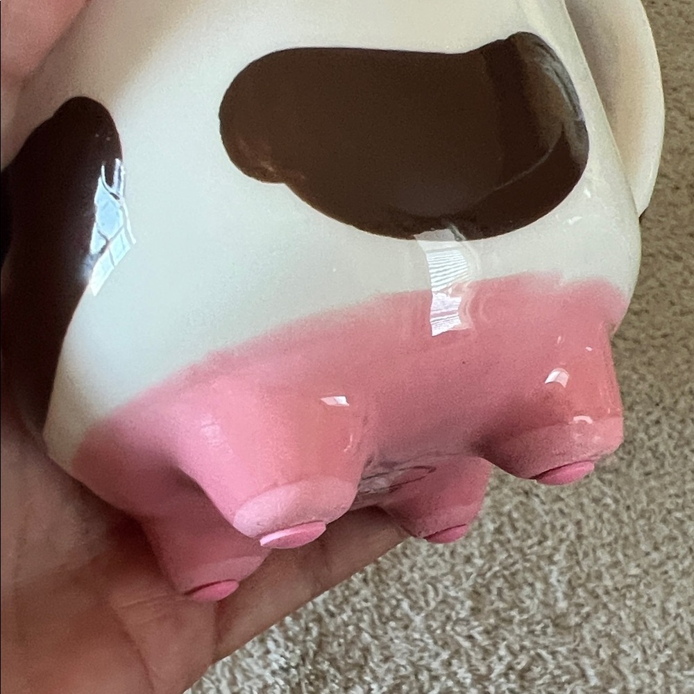 NEW COW PRINT COWGIRL HEART TEA CHOCOLATE KITCHEN MUG coffee cup - Picture 7 of 11